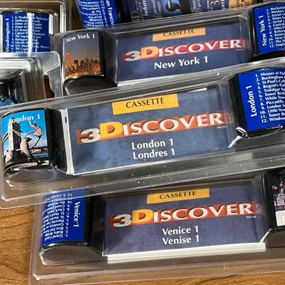 LOT 87L: Studio 3D 3Discover Viewer and Travel Destination Cassettes
