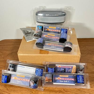 LOT 87L: Studio 3D 3Discover Viewer and Travel Destination Cassettes