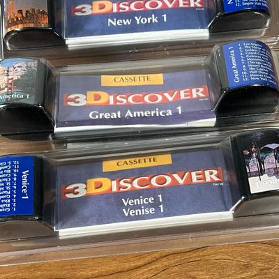 LOT 87L: Studio 3D 3Discover Viewer and Travel Destination Cassettes