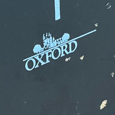 LOT 89L: British Made Tournament Dart Board in Oxford "Cheers" Cabinet