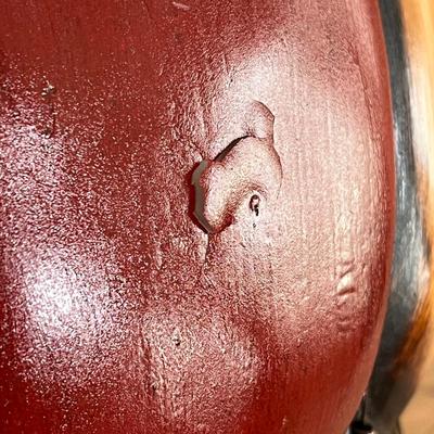 LOT 90L: Vintage Resin Hanging Hot Air Balloon