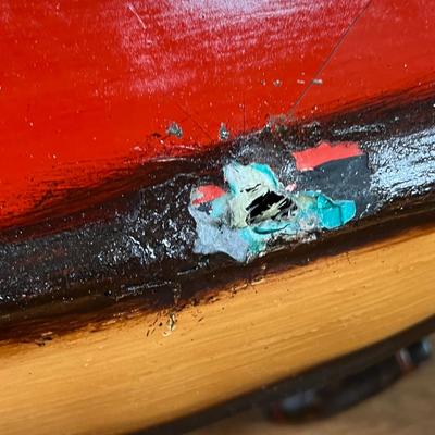 LOT 91L: Vintage Hanging Resin Blimp