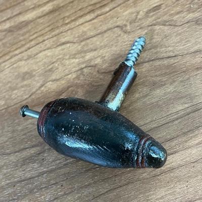 LOT 91L: Vintage Hanging Resin Blimp