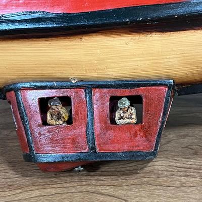 LOT 91L: Vintage Hanging Resin Blimp