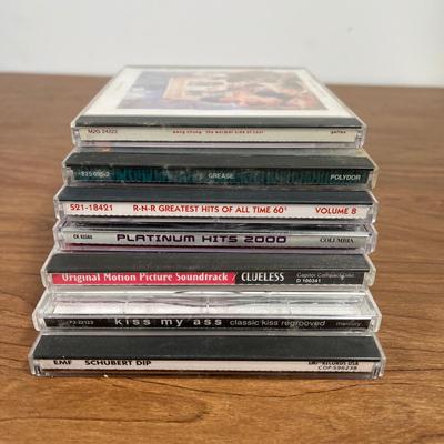 LOT 92L: Big Collection of CDs - Nirvana, The Cars, Madonna, Billy Joel, Janet Jackson, Christmas, and More