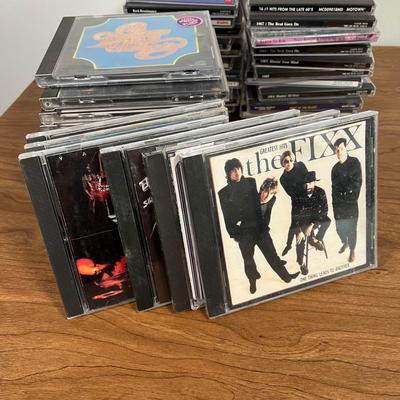 LOT 92L: Big Collection of CDs - Nirvana, The Cars, Madonna, Billy Joel, Janet Jackson, Christmas, and More