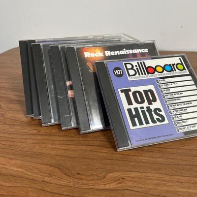 LOT 92L: Big Collection of CDs - Nirvana, The Cars, Madonna, Billy Joel, Janet Jackson, Christmas, and More