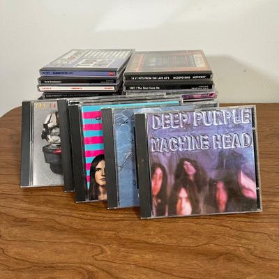 LOT 92L: Big Collection of CDs - Nirvana, The Cars, Madonna, Billy Joel, Janet Jackson, Christmas, and More