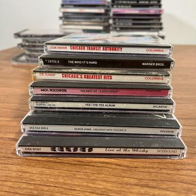 LOT 92L: Big Collection of CDs - Nirvana, The Cars, Madonna, Billy Joel, Janet Jackson, Christmas, and More