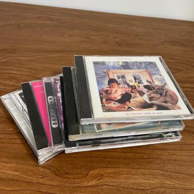 LOT 92L: Big Collection of CDs - Nirvana, The Cars, Madonna, Billy Joel, Janet Jackson, Christmas, and More