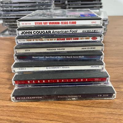 LOT 92L: Big Collection of CDs - Nirvana, The Cars, Madonna, Billy Joel, Janet Jackson, Christmas, and More