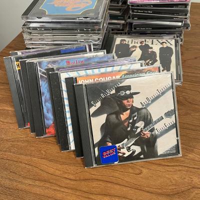 LOT 92L: Big Collection of CDs - Nirvana, The Cars, Madonna, Billy Joel, Janet Jackson, Christmas, and More