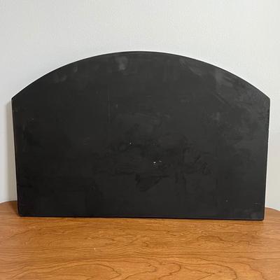 LOT 93L: Harley Davidson Motorcycle Wooden Plaque