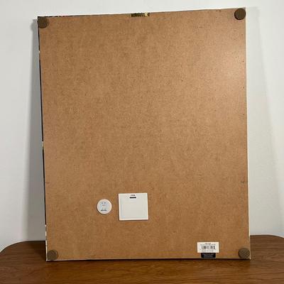 LOT 95L: Christmas Decorations - Metal Truck, Ceramic Snowman, LED Light-Up Picture and More