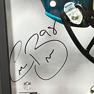 LOT 98L: Two Philadelphia Eagles Pictures with Multiple Signatures - Connor Barwin, DeMeco Ryans, Jon Dorenbos, Marcus Smith and More