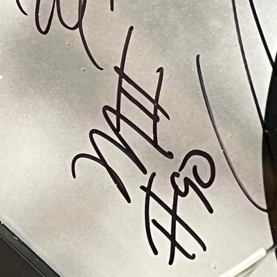 LOT 98L: Two Philadelphia Eagles Pictures with Multiple Signatures - Connor Barwin, DeMeco Ryans, Jon Dorenbos, Marcus Smith and More