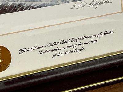 LOT 99L: Signed Print - Ted Blaylock - "Save the Eagle, Proud and Free"