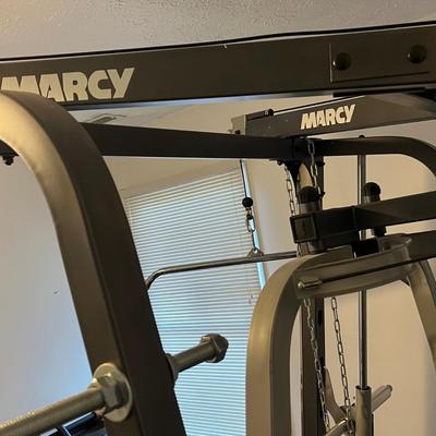 LOT 104W: Marcy Smith Machine Weightlifting Equipment - Model MG-9010G