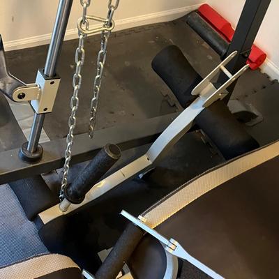 LOT 104W: Marcy Smith Machine Weightlifting Equipment - Model MG-9010G