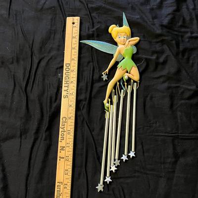 LOT 107B: Home Decor - Marilyn Monroe Poster, Tinkerbell Windchimes and More