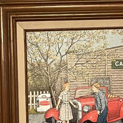 LOT 108B: Three Framed Charles Carson Prints