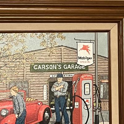 LOT 108B: Three Framed Charles Carson Prints