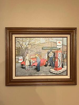 LOT 108B: Three Framed Charles Carson Prints