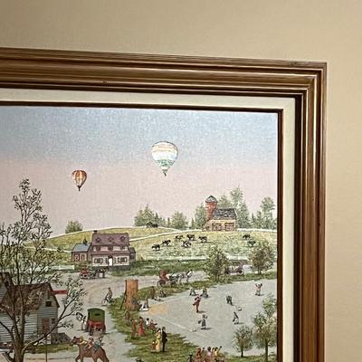 LOT 108B: Three Framed Charles Carson Prints