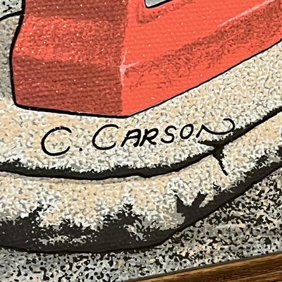 LOT 108B: Three Framed Charles Carson Prints