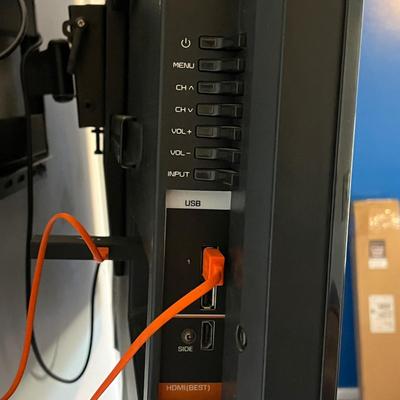 LOT 110X: Vizio 42" 3D LCD HDTV Smart TV Model E3D420VX + Amazon Firestick