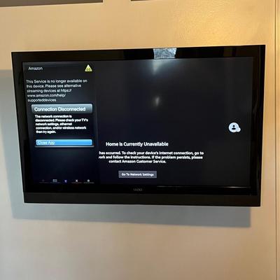 LOT 110X: Vizio 42" 3D LCD HDTV Smart TV Model E3D420VX + Amazon Firestick