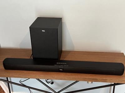 LOT 114M: TCL Alto Soundbar w/ Wireless Subwoofer - Model TS7010