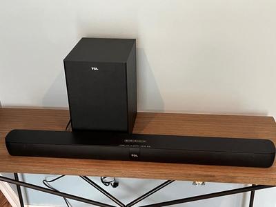 LOT 114M: TCL Alto Soundbar w/ Wireless Subwoofer - Model TS7010
