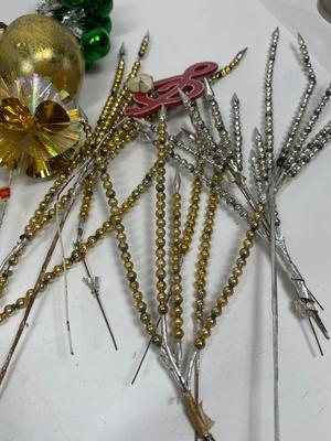 Vintage Mercury Glass Bead Sprays & Christmas Decorations