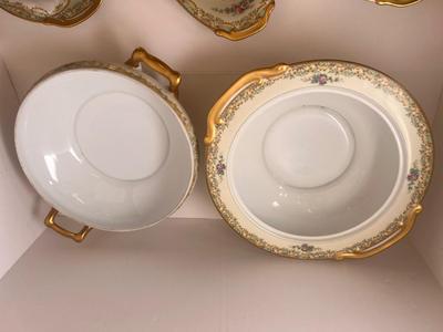 Huge Vintage Lot of Meito Fine China with Serving Pieces