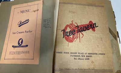 Vintage Scrapbook pages