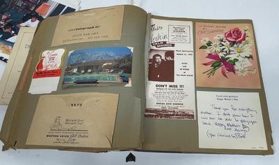 Vintage Scrapbook pages