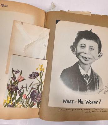 Vintage Scrapbook pages