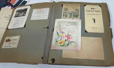 Vintage Scrapbook pages