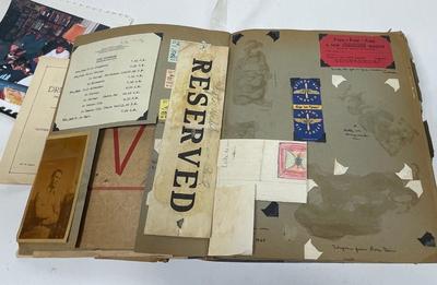Vintage Scrapbook pages