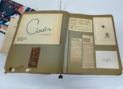 Vintage Scrapbook pages