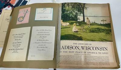 Vintage Scrapbook pages