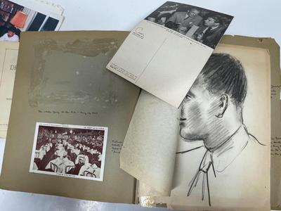 Vintage Scrapbook pages