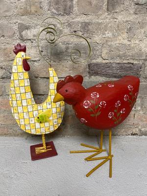 Rooster decor & mirrors