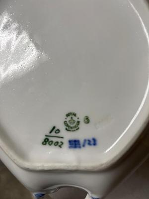 1936 Royal Copenhagen, agate coasters, unique vanity set, Steamboat Willie music box