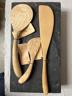 Barry Gordon hard maple utensils