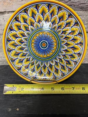 Plates & trivet from around the world