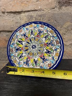 Plates & trivet from around the world