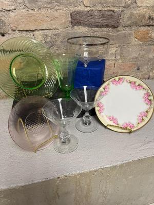 Misc crystal & china