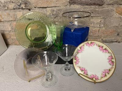 Misc crystal & china